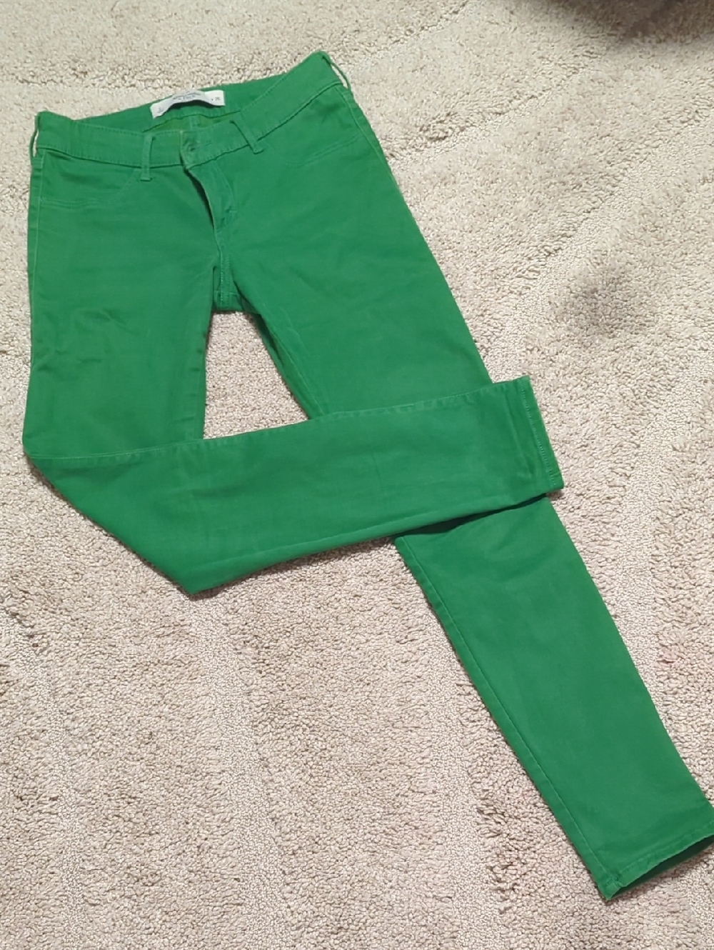 Abercrombie & Fitch Green Slim Jeans